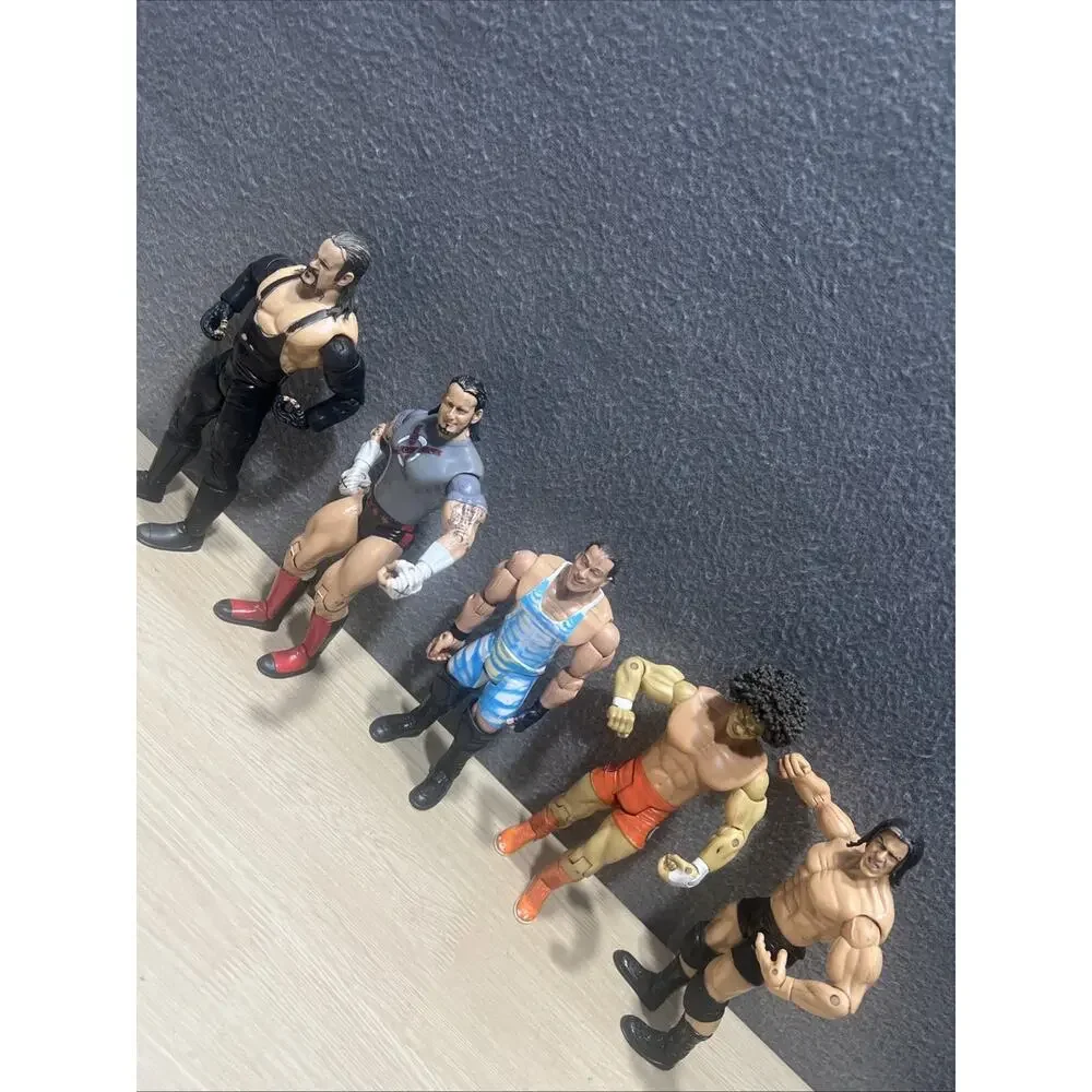 Jakks Pacific WWE Ruthless 2003-2004 Aggression Action Figures Lot of 15